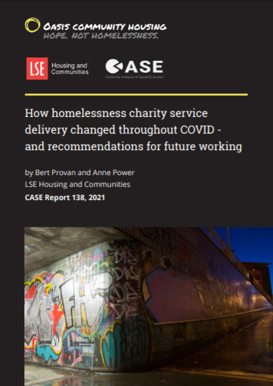 LSE homelessness review of COVID response