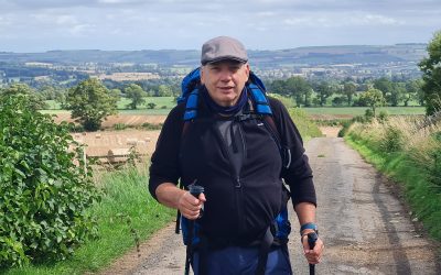 Walking from London to Gateshead to raise vital funds to tackle homelessness